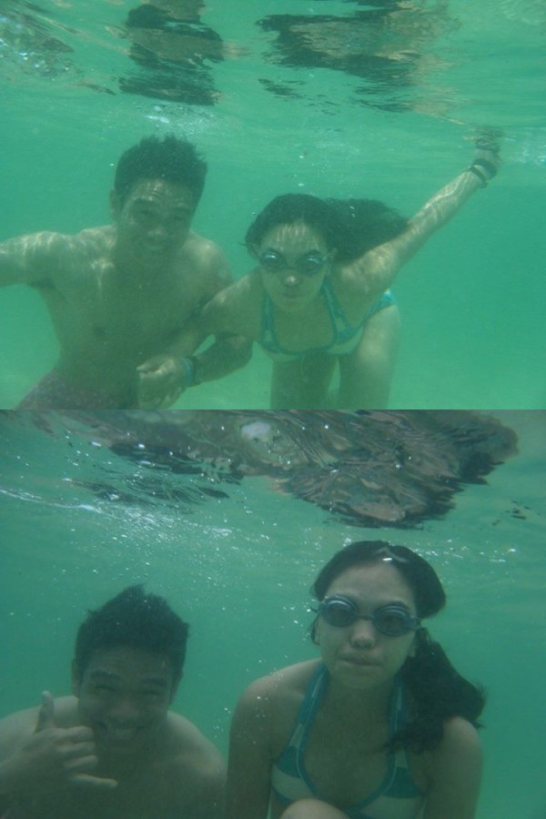 Underwater shots!