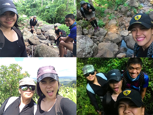Picture-taking along the trail