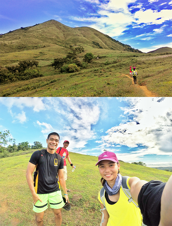 All smiles after the forest assault
