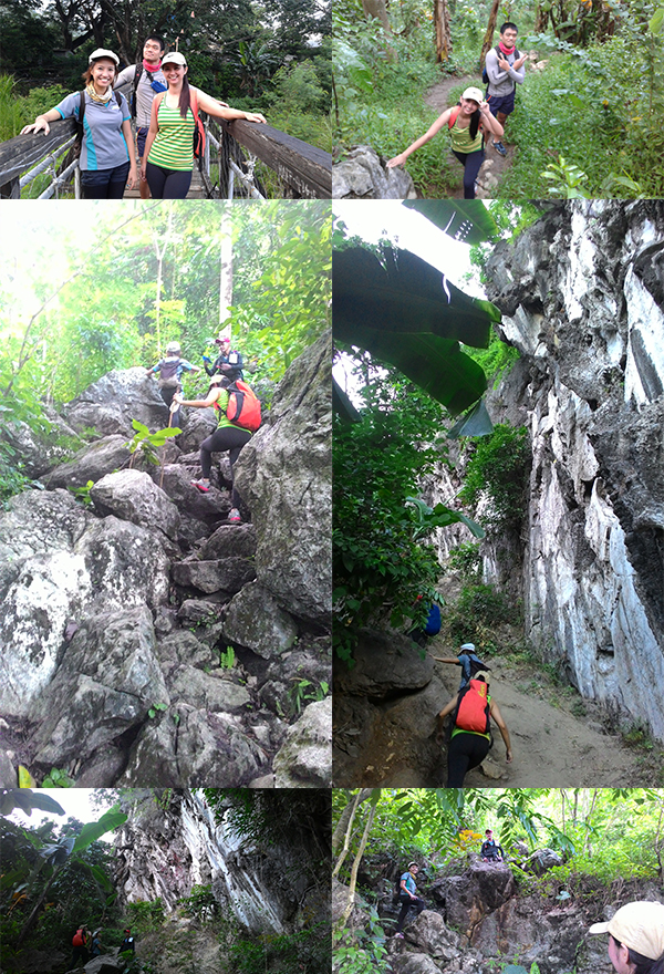 Rock scrambling