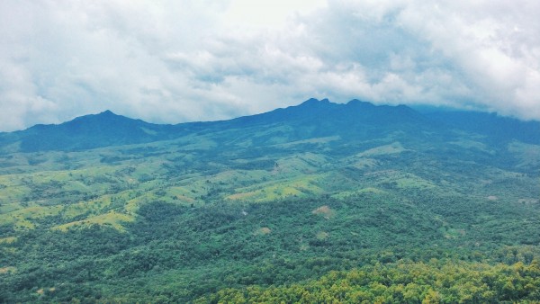 Mariveles mountain range looking beautiful