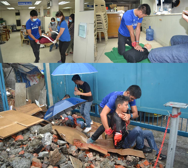 Training for First-aid certification