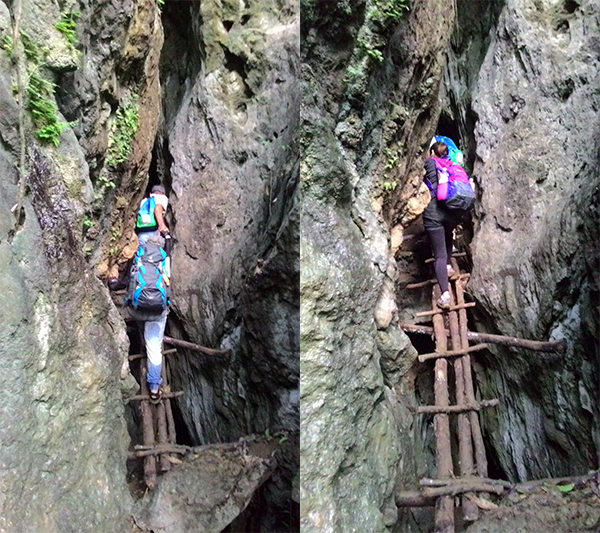 Into the cave
