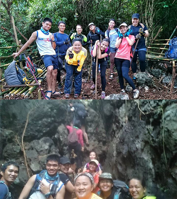 With the Paang Layas Mountaineers