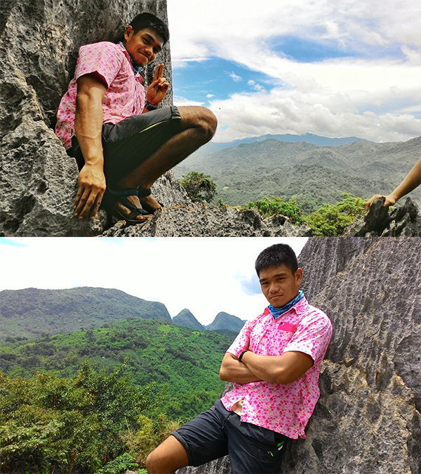 Mt. Hapunang Banoi, Mt. Pamitinan, and Mt. Binacayan from the Sipit Ulang