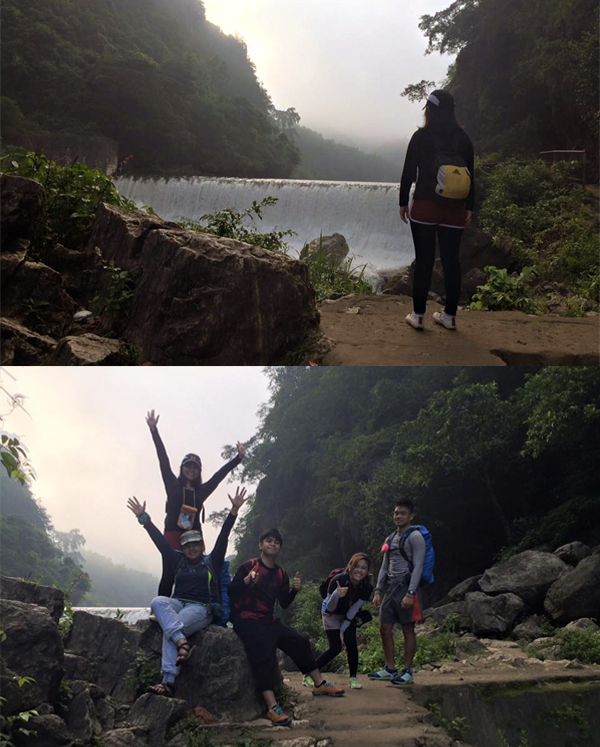 Wawa Dam and the hikers with me silently farting