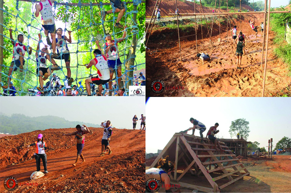 Not me, but some obstacles I did