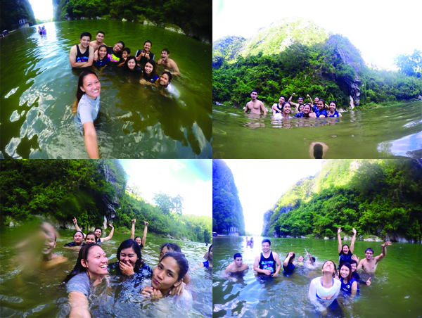Swimmin!