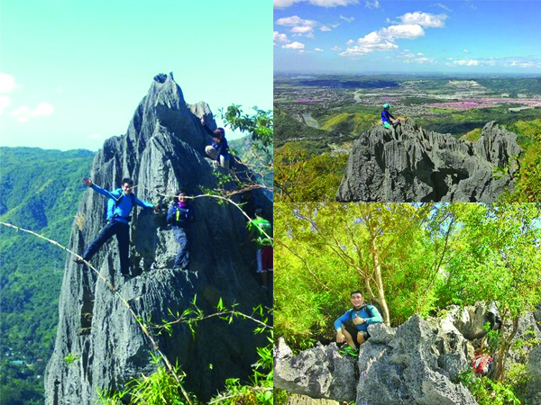 The pseudo-summit rock monoliths