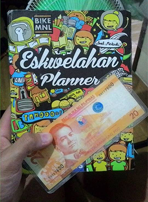 Planner and my P20 bookmark