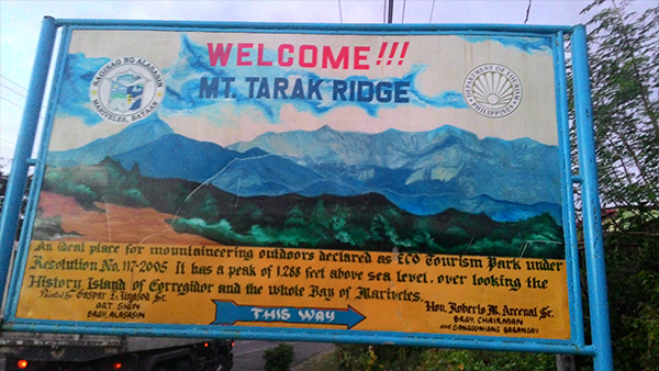 And the trek... starts... here