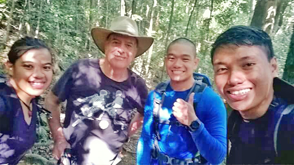 With Gerald Anderson Sr.