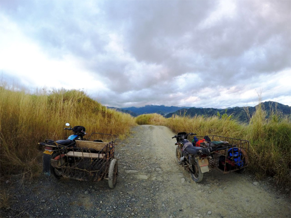 Our rides to and from the jump off