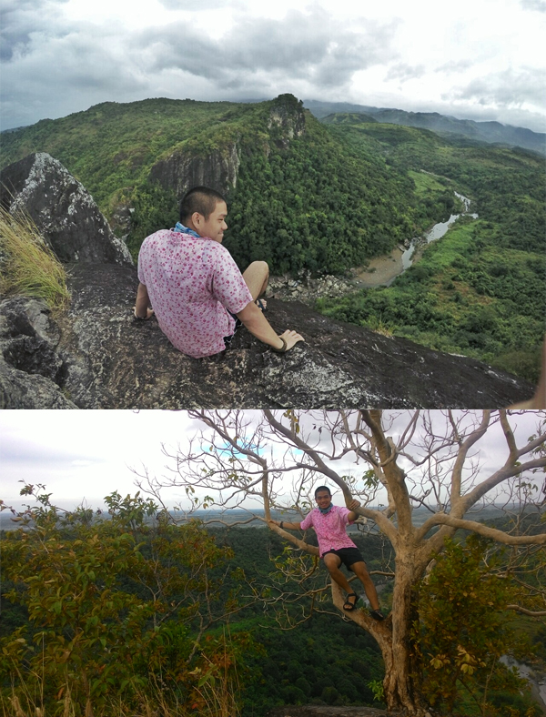 The standard summit shot and the world tree, akin to that of the one at Tarak ridge