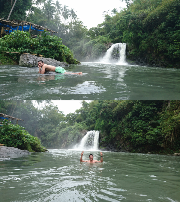See and jump off you next time, Bunga falls