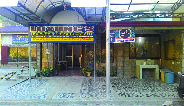 Loyung serves huge portions, perfect for pre-hike meals