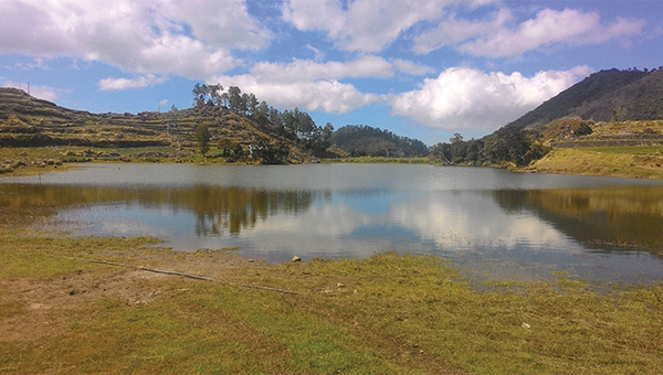 The very pristine lake Tabeyo