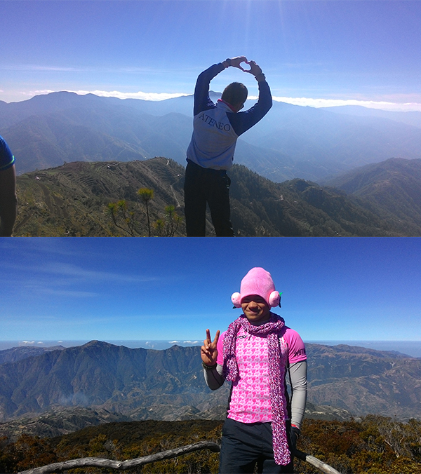 Pink at the Peak for Luzon's 3rd and 2nd tallest peaks!
