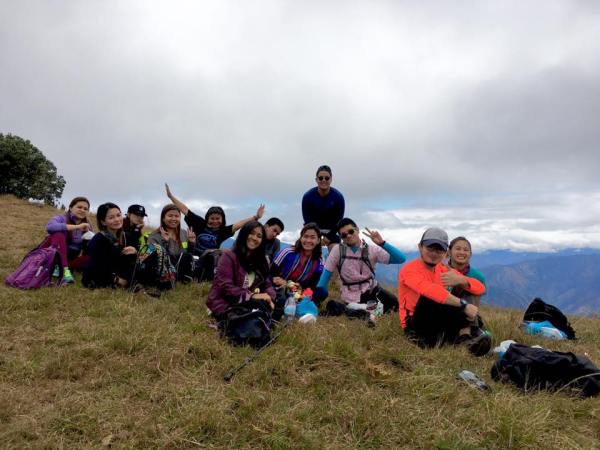 Lunch time with my new friends