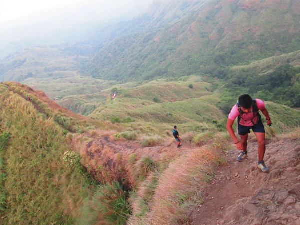 Powerhiking the mountain