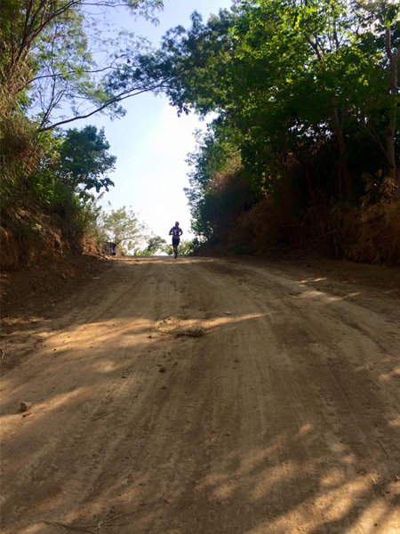 The trails are 90% dust