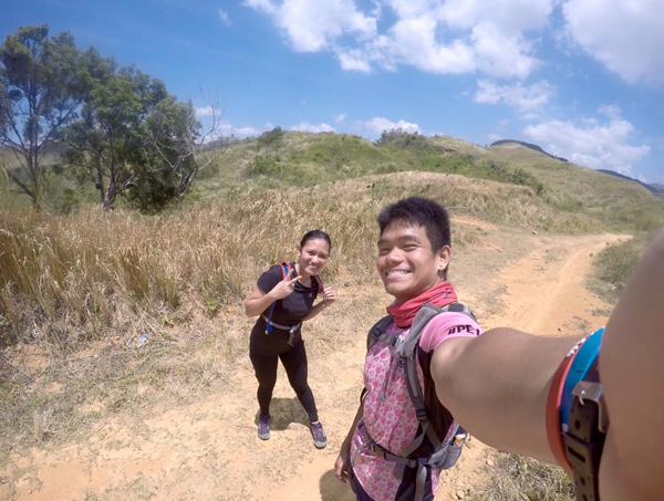 With Jeka along the trail