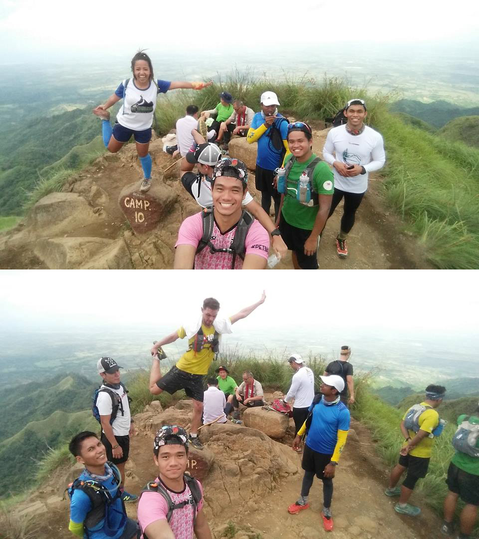Playing around at the summit of Batulao