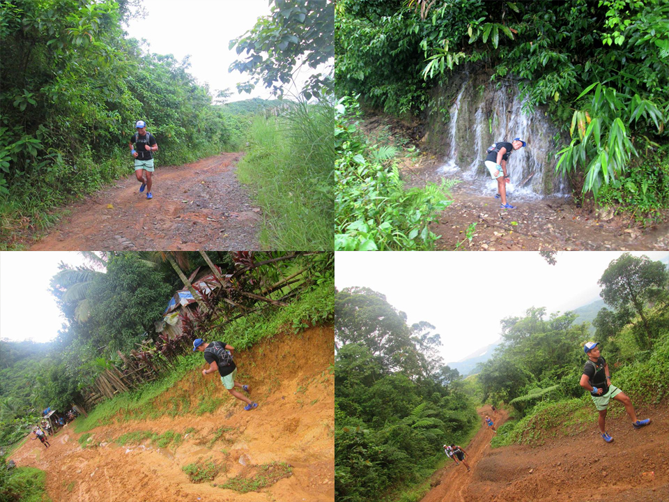 Various parts of the trail to Lubog