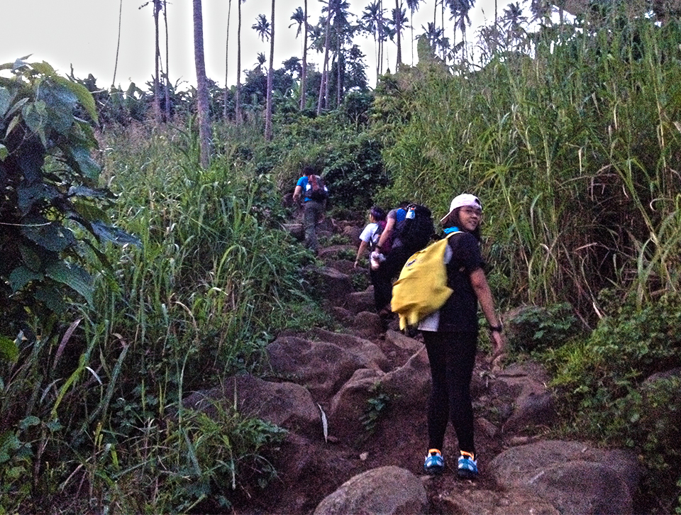 So steep so early!