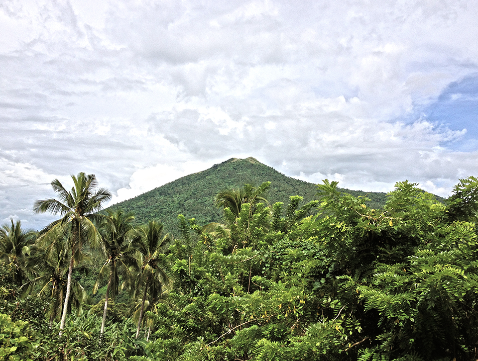 Mt. Kalisungan from the Mt. Prinza's trail