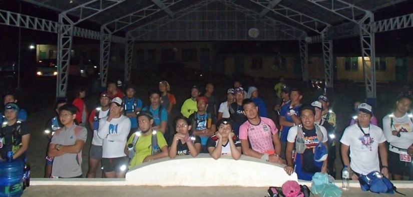 Listening to the race briefing