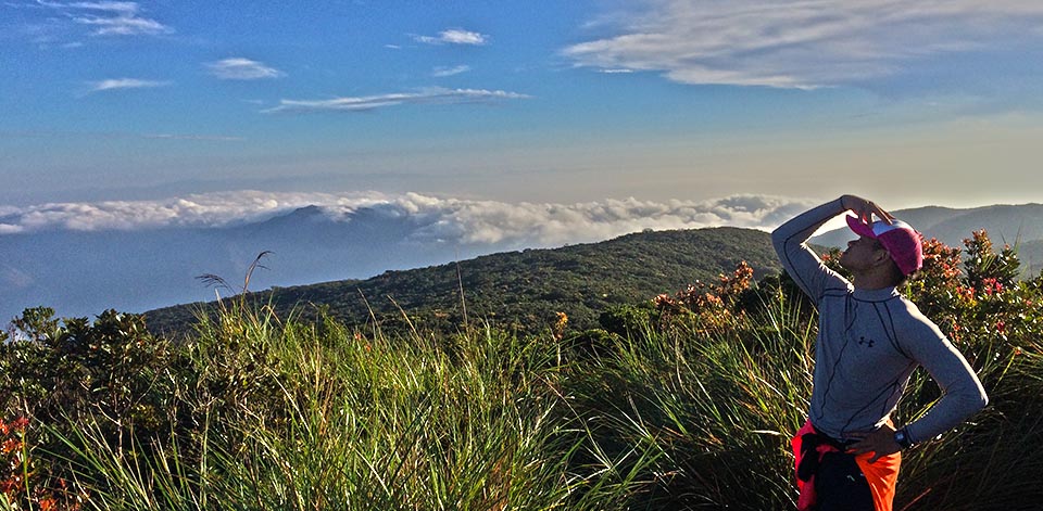 Pink at the peak of Zambales!