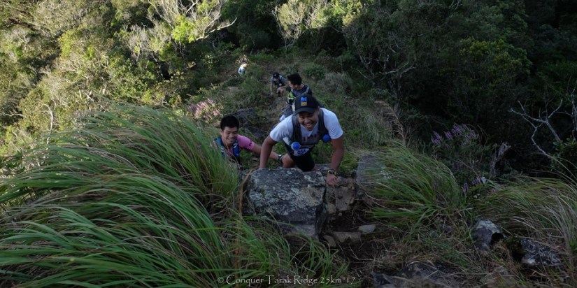 Emerging from the forest and into the rocks to the summit || Pitik ni Nik