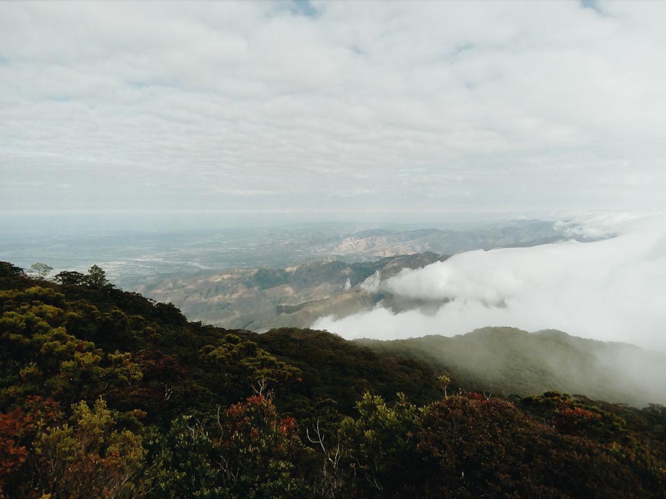 What a view of the surrounding landscape