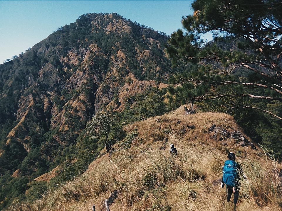 Mt. Timarid looming from a distance