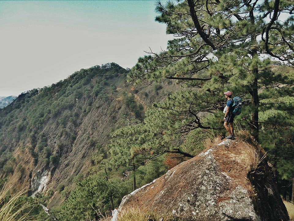 Can't resist taking pictures on top of rocks